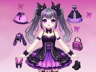 DIY Anime Doll Dress